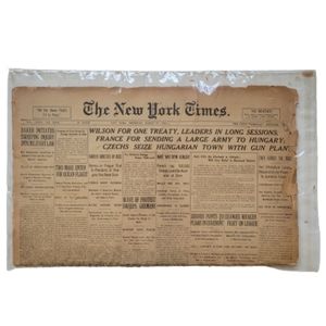 3/27/1919 New York Times Newspaper & Historical Newspaper Archives
